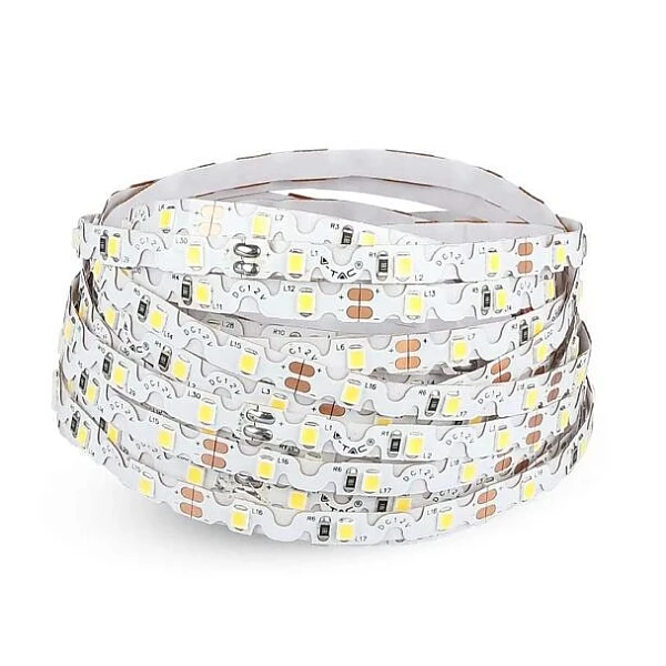 Ταινία led ισχύος 4W/m Σπαστή με 60 leds SMD2835 /mt φυσικό λευκό 4000K 5 μέτρα VT-2835-60 V-TAC 212560