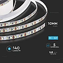 Tαινία LED 24V SMD5050 12W/m IP20 Φυσικό Λευκό 4000K 5 μέτρα VT-25835-168 V-TAC 212597