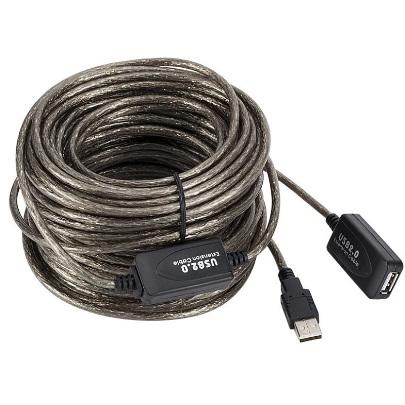 Καλώδιο Προέκτασης USB 2.0 USB-A female - USB-A male 20m Καλώδιο Προέκτασης USB 2.0 USB-A female - USB-A male 20m