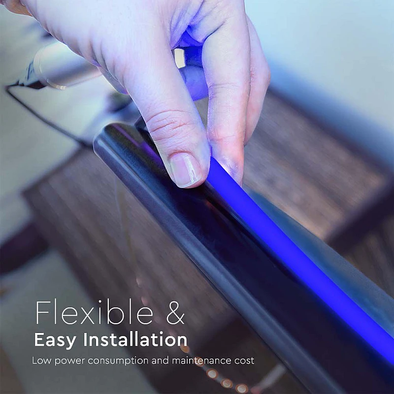 Ταινία LED COB DC 24V IP67 10W/m Μπλε  320L/m 5 μέτρα VT-COB-320 V-TAC 23142