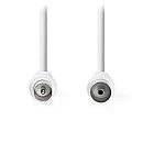 Καλώδιο κεραίας RF αρσ. - RF θηλ. 90dB 10m λευκό NEDIS CSGL40000WT100 Καλώδιο κεραίας RF αρσ. - RF θηλ. 90dB 10m λευκό NEDIS CSGL40000WT100
