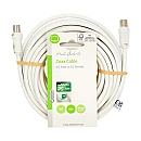 Καλώδιο κεραίας RF αρσ. - RF θηλ. 90dB 10m λευκό NEDIS CSGL40000WT100 Καλώδιο κεραίας RF αρσ. - RF θηλ. 90dB 10m λευκό NEDIS CSGL40000WT100