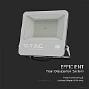 Προβολέας LED SAMSUNG 100W Ψυχρό λευκό 6400K Μαύρος VT-44104 V-TAC 23441 Προβολέας LED SAMSUNG 100W Ψυχρό λευκό 6400K Μαύρος VT-44104 V-TAC 23441