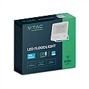 Προβολέας LED SAMSUNG 100W Ψυχρό λευκό 6400K Λευκός VT-44104 V-TAC 23443 Προβολέας LED SAMSUNG 100W Ψυχρό λευκό 6400K Λευκός VT-44104 V-TAC 23443