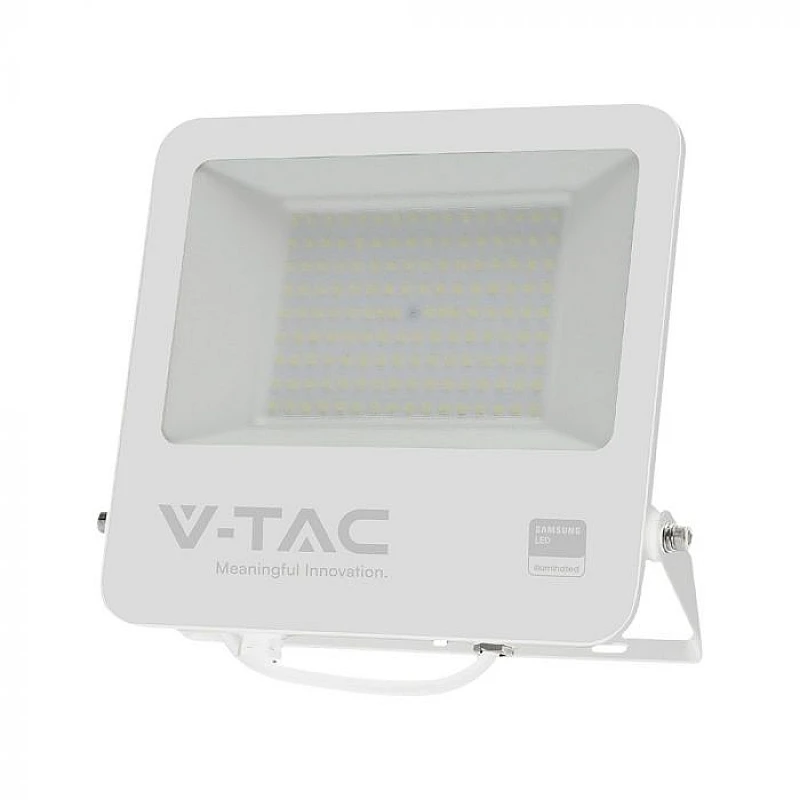 Προβολέας LED SAMSUNG 100W Ψυχρό λευκό 6400K Λευκός VT-44104 V-TAC 23443 Προβολέας LED SAMSUNG 100W Ψυχρό λευκό 6400K Λευκός VT-44104 V-TAC 23443