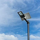 Ηλιακό Φωτιστικό Δρόμου HYBRID LED 50W 4000lm με τηλεχειριστήριο IP65 Ψυχρό λευκό 6500K Μαύρο VT-ST201 23579 V-TAC