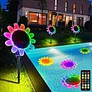 Σετ Ηλιακές Μαργαρίτες RGB πλωτές ή καρφωτές με κοντρόλ 8 λειτουργιών 2 τεμάχια 22060 OEM Σετ Ηλιακές Μαργαρίτες RGB πλωτές ή καρφωτές με κοντρόλ 8 λειτουργιών 2 τεμάχια 22060 OEM