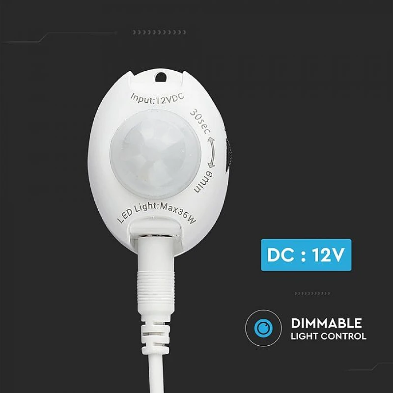 Αισθητήρας κίνησης για LED ταινία VT-8069 2554 V-TAC Αισθητήρας κίνησης για LED ταινία VT-8069 2554 V-TAC