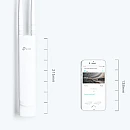 TP-LINK EAP110 Wireless Access Point 300Mbps για Εξωτερική τοποθέτηση 