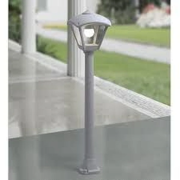 Fumagalli GIAFFA ROBY κολονάκι επιδαπέδιο τετράγωνο εξωτερικού χώρου γκρι E27 200x954mm IP55 T20.242.000.LXE27