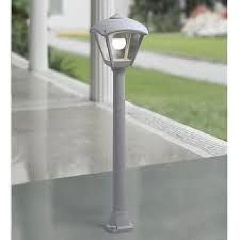 Fumagalli GIAFFA ROBY κολονάκι επιδαπέδιο τετράγωνο εξωτερικού χώρου γκρι E27 200x954mm IP55 T20.242.000.LXE27