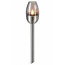 GRUNDIG Ηλιακό Καρφωτό Φωτιστικό Κήπου LED με Εφέ Φλόγας Ø6x38cm 26136