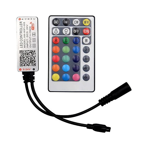 Led strip Controller 3CCT&RGB 120Watt/240W WiFi με τηλεχειριστήριο 28 κουμπιών VT-2429 V-TAC 2900