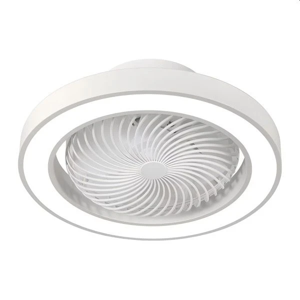 Ανεμιστήρας - πλαφονιέρα οροφής LED 50W 3CCT λευκός Φ50 με μοτέρ DC 15W 300-25073 Eurolamp
