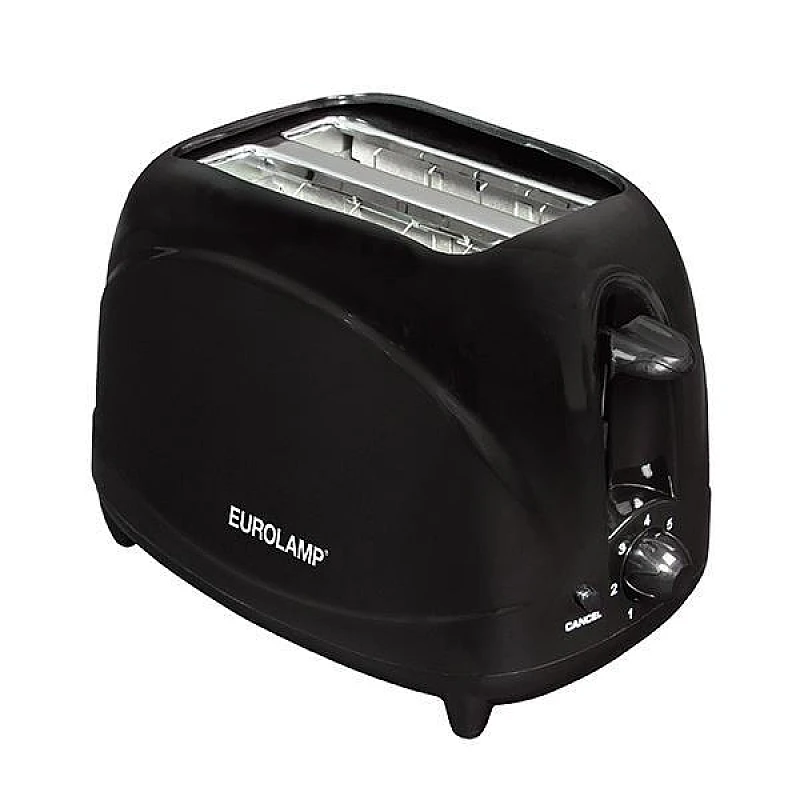 Φρυγανιέρα 2 Θέσεων 700W Μαύρη 300-70007 Eurolamp Φρυγανιέρα 2 Θέσεων 700W Μαύρη 300-70007 Eurolamp