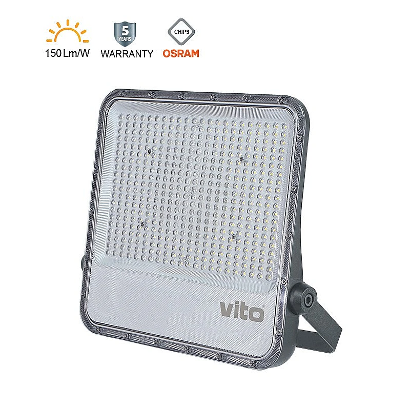 Προβολέας LED SMD 300W 45600Lm Ψυχρό Λευκό 6000Κ IP66 Γκρι RONA+ 3022825 VITO Προβολέας LED SMD 300W 45600Lm Ψυχρό Λευκό 6000Κ IP66 Γκρι RONA+ 3022825 VITO