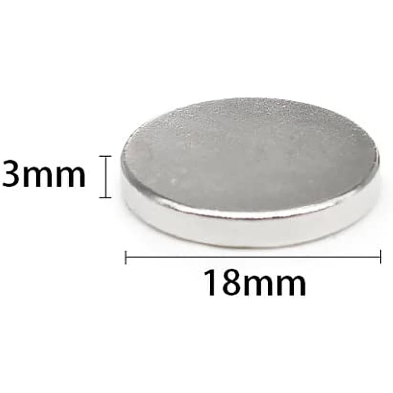 Μαγνήτης Νεοδυμίου Στρογγυλός N35 18X3mm 852720 OEM 1τεμ Μαγνήτης Νεοδυμίου Στρογγυλός N35 18X3mm 852720 OEM 1τεμ