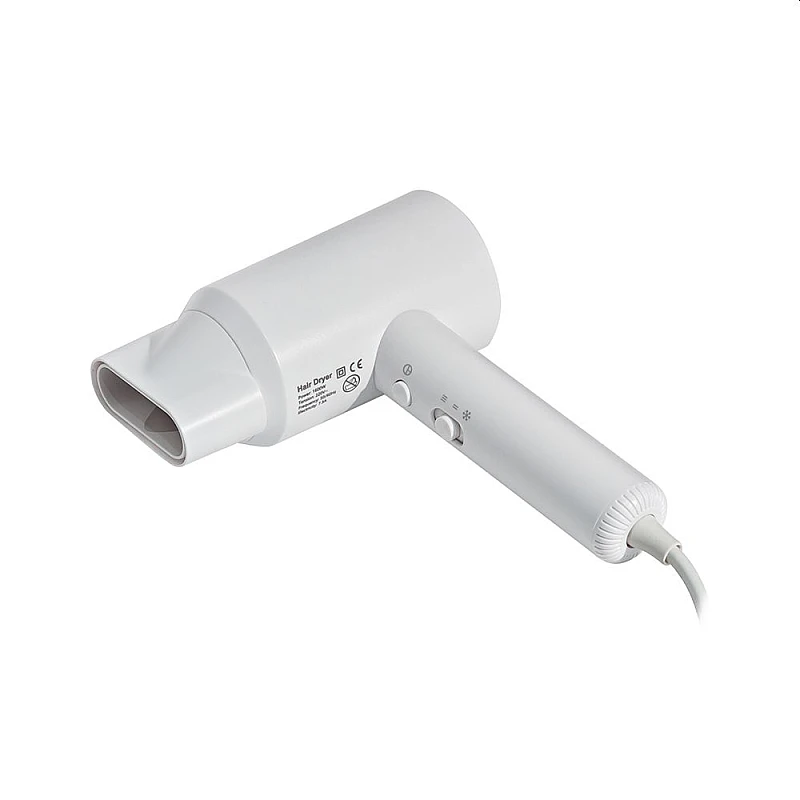 Σεσουάρ μαλλιών τοίχου ξενοδοχειακού τύπου Λευκό 1600W με πρίζα 3203W OEM