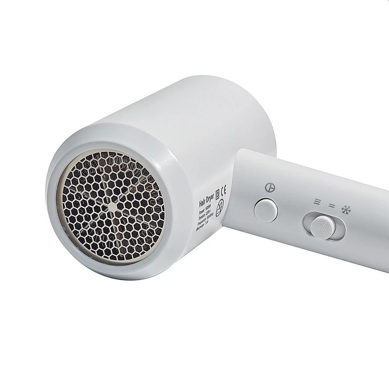 Σεσουάρ μαλλιών τοίχου ξενοδοχειακού τύπου Λευκό 1600W με πρίζα 3203W OEM