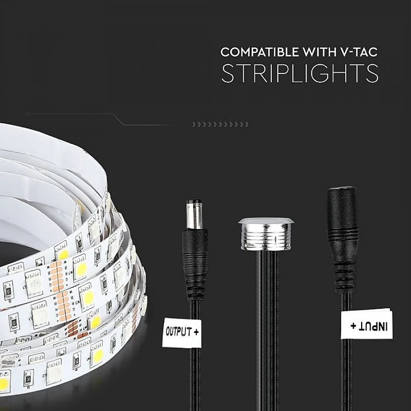 Διακόπτης και dimmer αφής για ταινίες LED VT-2411 3341 V-TAC Διακόπτης και dimmer αφής για ταινίες LED VT-2411 3341 V-TAC