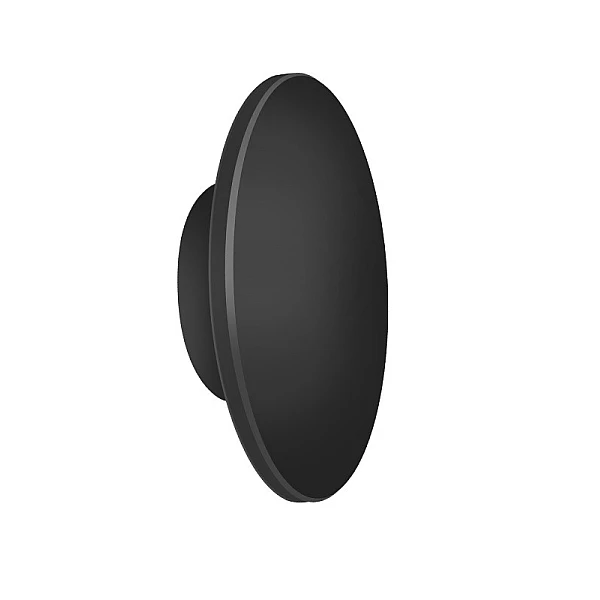 Φωτιστικό LED επίτοιχο Φ18*5cm 12W 3xCCT (3000K/4200K/6500K) Μαύρο PUNTO IP65 3401100 VITO