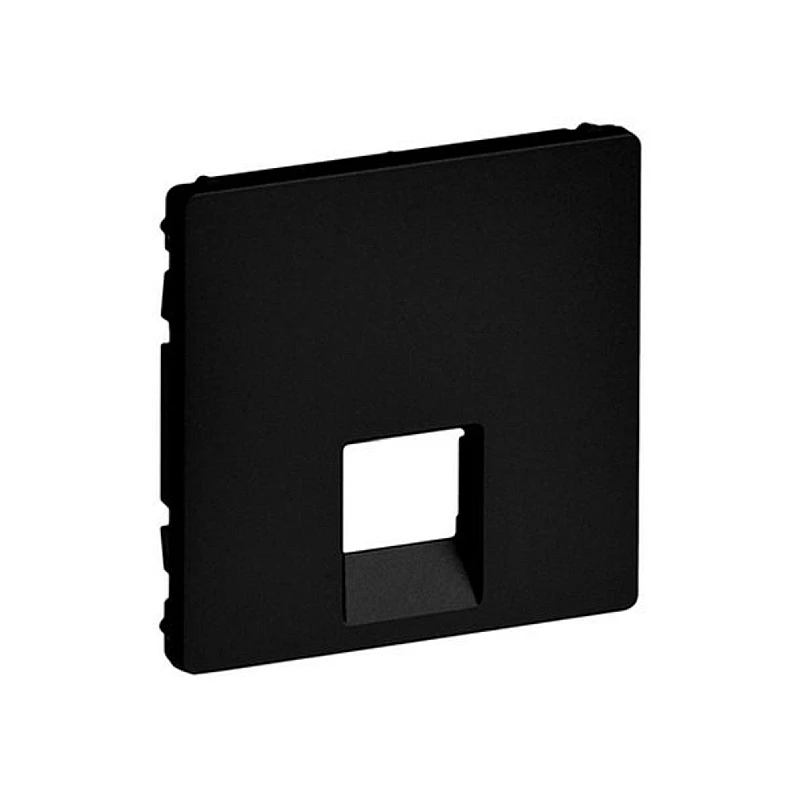 LEGRAND Valena Life Πλακίδιο πρίζας RJ45/RJ11 Μαύρο 756412 LEGRAND Valena Life Πλακίδιο πρίζας RJ45/RJ11 Μαύρο 756412
