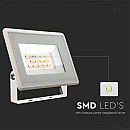 Προβολέας LED SMD LED F-Class 20W Φυσικό λευκό 4000K λευκό σώμα VT-4924 6741 V-TAC Προβολέας LED SMD LED F-Class 20W Φυσικό λευκό 4000K λευκό σώμα VT-4924 6741 V-TAC