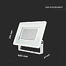 Προβολέας LED 200W φυσικό λευκό 4000K Λευκός VT-49204 6735 V-TAC Προβολέας LED 200W φυσικό λευκό 4000K Λευκός VT-49204 6735 V-TAC