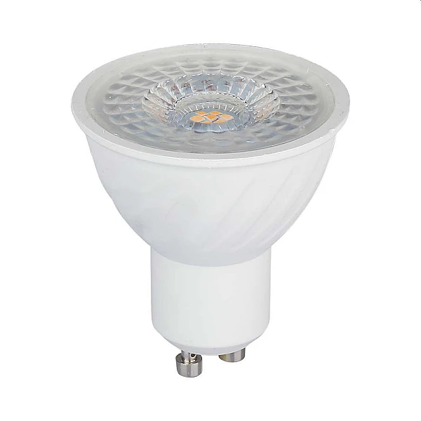 Λαμπτήρας SAMSUNG LED Dimmable σπότ 6W GU10 ψυχρό λευκό 6500K 110° VT-247D V-TAC 21200