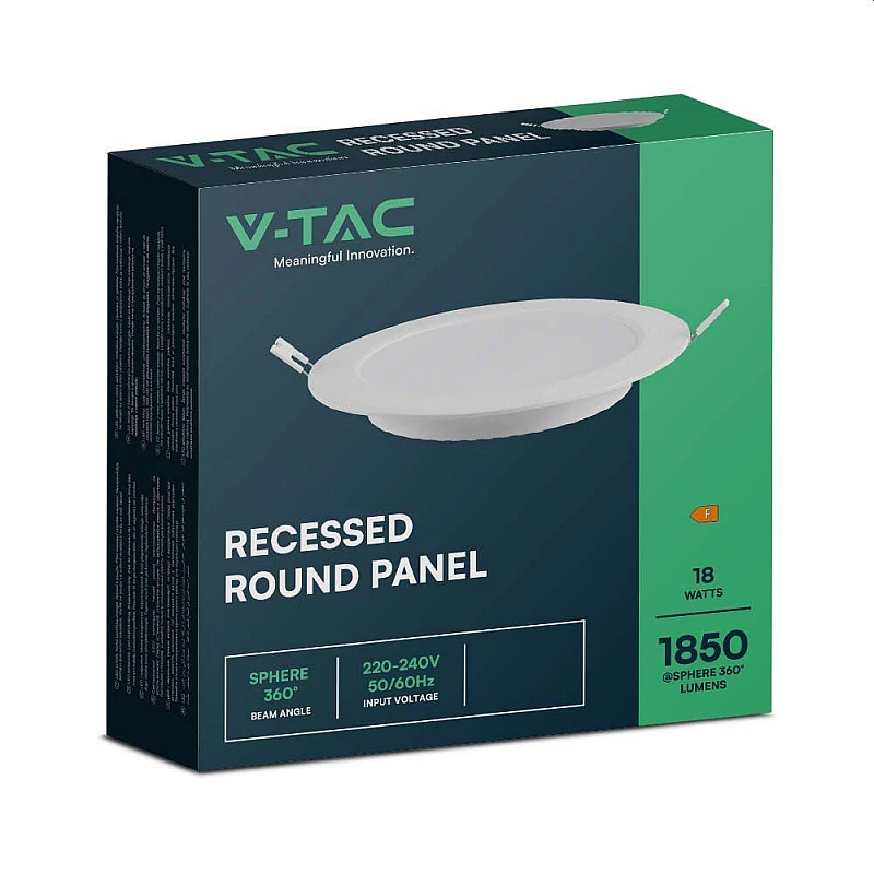 LED mini Πάνελ Φωτιστικό Οροφής χωνευτό 18W 4000K Φυσικό Λευκό 7865 V-TAC LED mini Πάνελ Φωτιστικό Οροφής χωνευτό 18W 4000K Φυσικό Λευκό 7865 V-TAC
