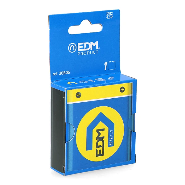 Μπαταρία Πλακέ  4,5V 3LR12 38505 EDM Spain Μπαταρία Πλακέ  4,5V 3LR12 38505 EDM Spain
