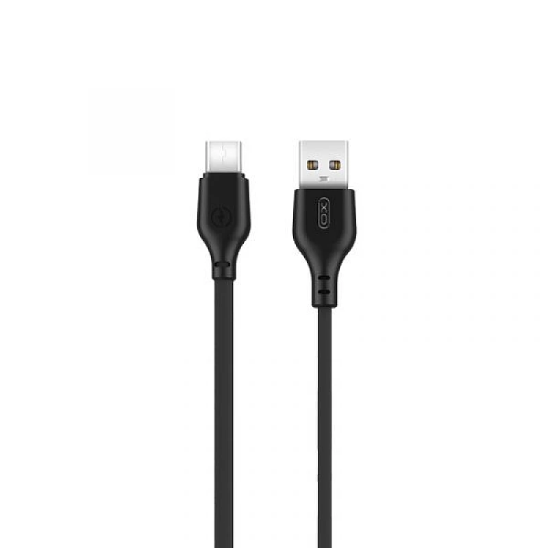 XO NB103 Καλώδιο Φόρτισης 2.1A USB to Type-C 2m Μαύρο 16.005.0071