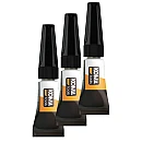 KOMA TOOLS Κόλλα στιγμής 3 τεμάχια x 1g 47721