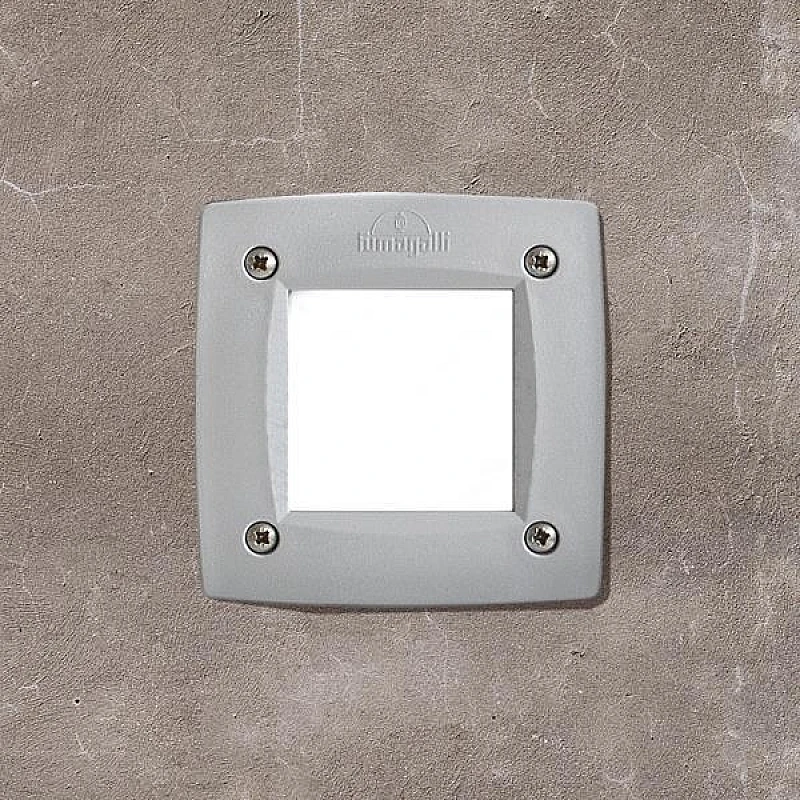 Fumagalli EXTRALETI 100 απλίκα χωνευτή εξωτερικού χώρου λευκή με λαμπτήρα GX53 3W 3CCT IP66 3S1.000.000.WYG1K