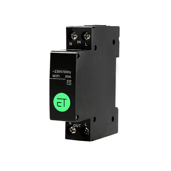 WiFi Ρελέ Ράγας 2Χ50Α 240V 1P AC 500-37150 Eurolamp