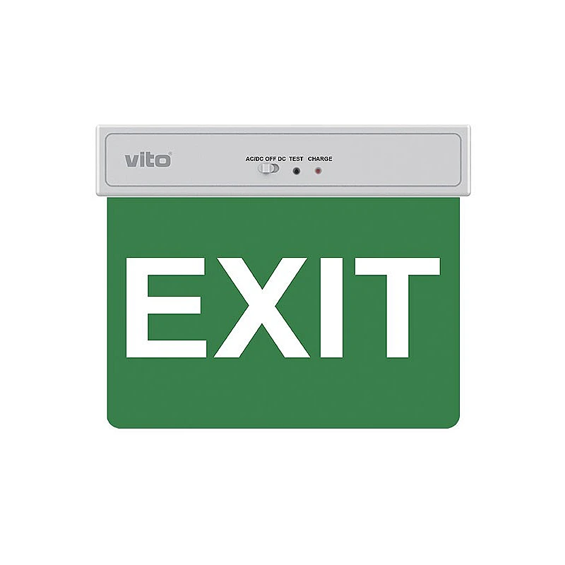 Φωτιστικό Ασφαλείας LED EXIT-10 EXIT 2W Ψυχρό Λευκό 100Lumens IP620 3.7V 500mAh 14500 LI-ION 5020140 VITO Φωτιστικό Ασφαλείας LED EXIT-10 EXIT 2W Ψυχρό Λευκό 100Lumens IP620 3.7V 500mAh 14500 LI-ION 5020140 VITO