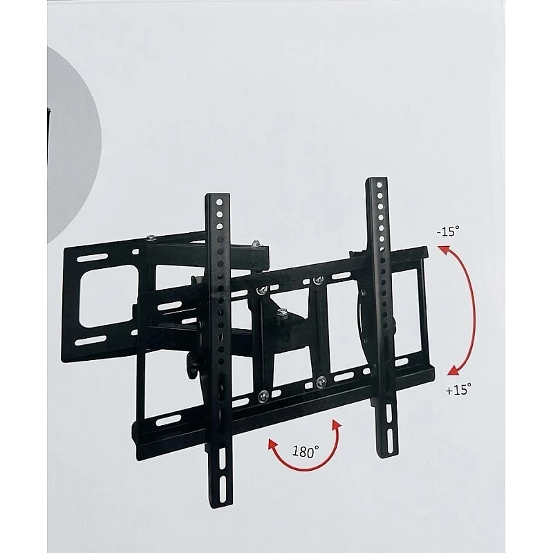 CP402 Βάση TV LED/LCD 26“-55” Τοίχου με Μονό Βραχίονα και Ρυθμιζόμενη με κλίση OEM