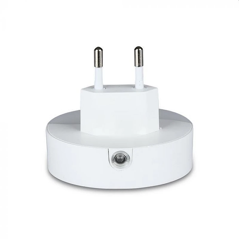 Φωτάκι νυκτός LED Samsung SMD 3000K στρογγυλό με αισθητήρα φωτός και θύρες USB 2.0A VT-84-RD 505 VTAC Φωτάκι νυκτός LED Samsung SMD 3000K στρογγυλό με αισθητήρα φωτός και θύρες USB 2.0A VT-84-RD 505 VTAC