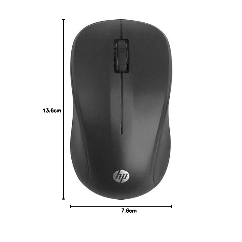 HP S500 Ασύρματο ποντίκι 2.4GHz 1600 dpi Μαύρο HP S500 Ασύρματο ποντίκι 2.4GHz 1600 dpi Μαύρο
