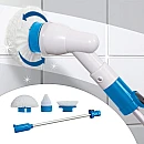 Spin Scrubber Ηλεκτρική Περιστρεφόμενη Βούρτσα Καθαρισμού με Λαβή Λευκή Spin Scrubber Ηλεκτρική Περιστρεφόμενη Βούρτσα Καθαρισμού με Λαβή Λευκή