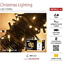 Χριστουγεννιάτικα λαμπάκια LED 360 Θερμό Λευκό με 8 Προγράμματα Πράσινο Καλώδιο ΙΡ44 NATALE-4 VITO 5620390 Χριστουγεννιάτικα λαμπάκια LED 360 Θερμό Λευκό με 8 Προγράμματα Πράσινο Καλώδιο ΙΡ44 NATALE-4 VITO 5620390