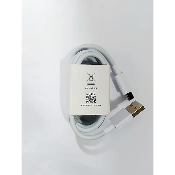 Καλώδιο Φόρτισης Xiaomi Super Fast USB 6A 120W Type C 1m (Bulk) - Λευκό