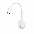 LED Reading Light 3W – Απλίκα Κρεβατιού με Διακόπτη On/Off Λευκή 4000Κ 2210 OEM