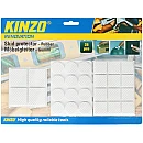 KINZO 15669 Αντιολισθητικά αυτοκόλλητα Πατάκια σετ 28 τεμαχίων Λευκά