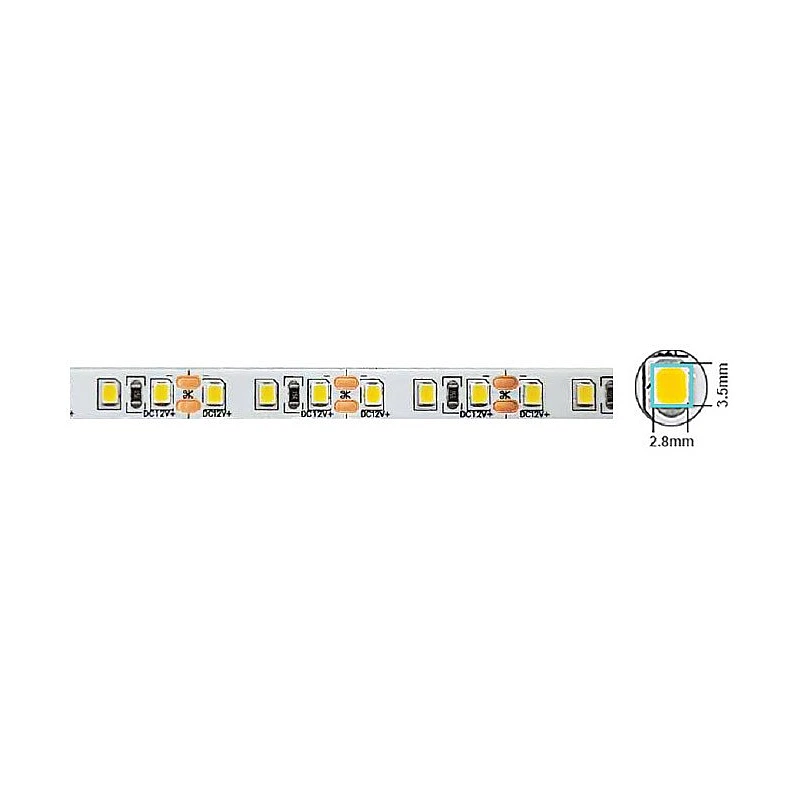 Ταινία led ισχύος 9.6 w/m 120 led/m 2835 IP20 ψυχρό λευκό 6500K STRIPLED-PLUS 5 μέτρα 5501201 VITO Ταινία led ισχύος 9.6 w/m 120 led/m 2835 IP20 ψυχρό λευκό 6500K STRIPLED-PLUS 5 μέτρα 5501201 VITO