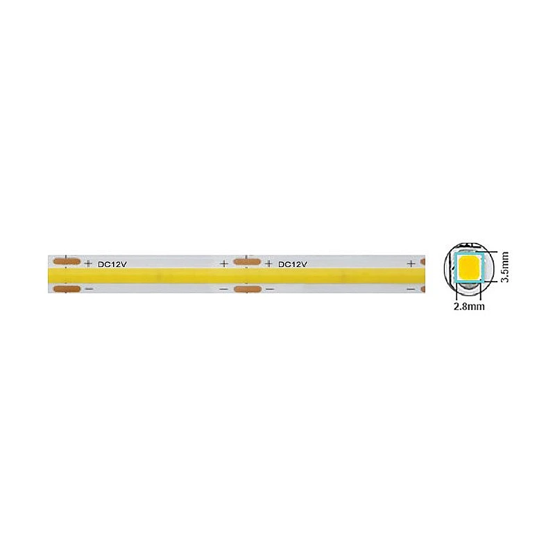 Ταινία led ισχύος 12w/m 320led/m COB IP20 Θερμό Λευκό 3000K STRIPLED-PLUS 5 μέτρα 5540590 VITO Ταινία led ισχύος 12w/m 320led/m COB IP20 Θερμό Λευκό 3000K STRIPLED-PLUS 5 μέτρα 5540590 VITO