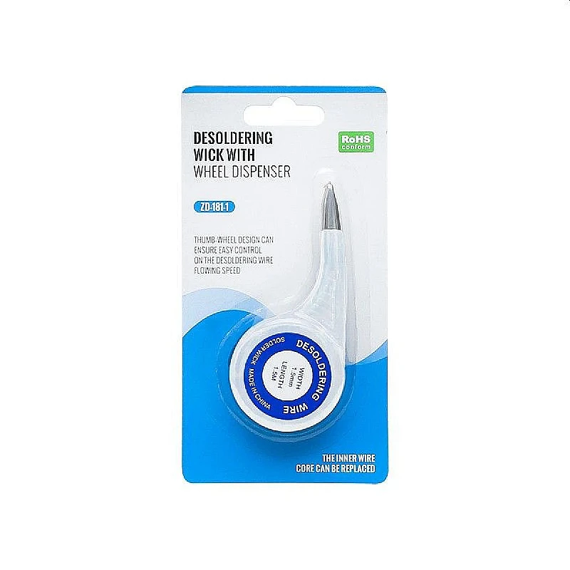 Ταινία χαλκού αποκόλλησης πάχος 1.5mm 1.5m ZD-181-1 XTREME Ταινία χαλκού αποκόλλησης πάχος 1.5mm 1.5m ZD-181-1 XTREME