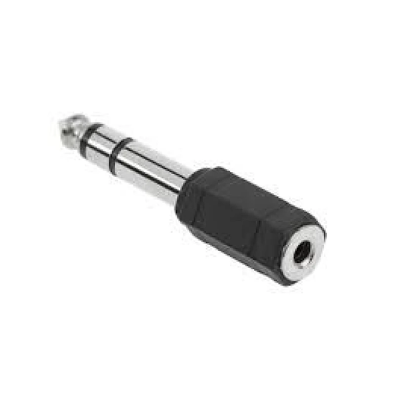 Adaptor-μετατροπέας Stereo από αρσενικό 6.30mm σε 3.5mm θηλυκό 1 τεμάχιο LEC-ZLA0285S.1 Cabletech