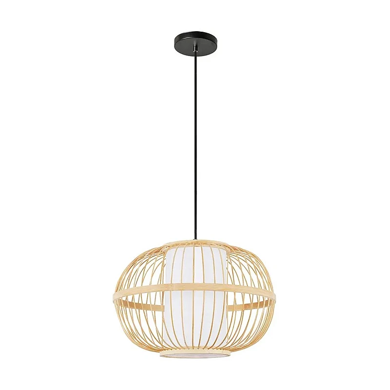 Φωτιστικό Οροφής Κρεμαστό E27 μπαμπού 40cm BK8024-P-L OEM Φωτιστικό Οροφής Κρεμαστό E27 μπαμπού 40cm BK8024-P-L OEM