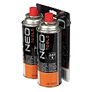 NEO Tools Βιδωτός Καυστήρας με 2 ανταλλακτικα φυαλίδια Βουτανίου 2x227g 20-040